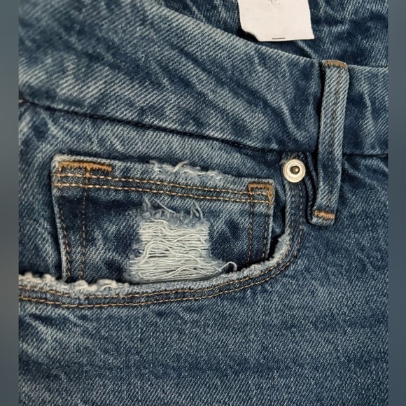 NEW w/TAGS Good American Girlfriend High-Rise Cropped Jean Size 4/27 - Picture 8 of 12